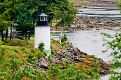 Whitlocks Mill Light on the St. Criox River in Maine